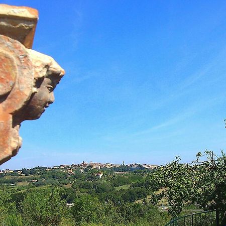 Nell'Antica Torre Di Fronte A Siena Apartamento Exterior foto